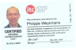 certification Thermocam Philippe Weykmans